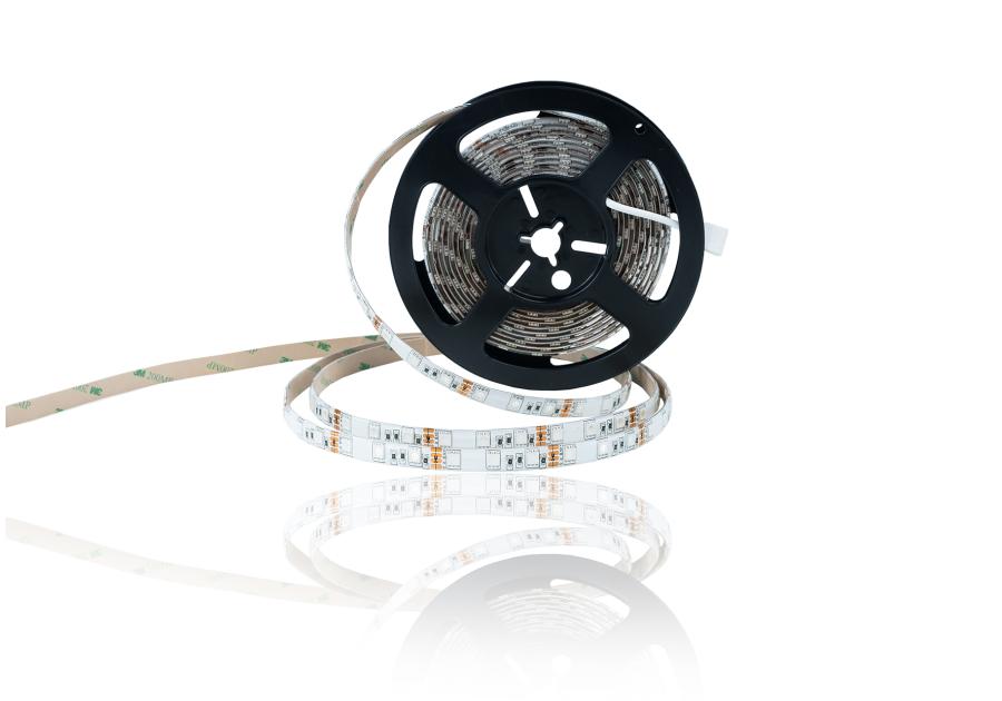 Zdjęcie: Taśma LED 50 m premium 12 V dioda 50x50 IP20 14,4 W/m kolorowa RGB POLGAR