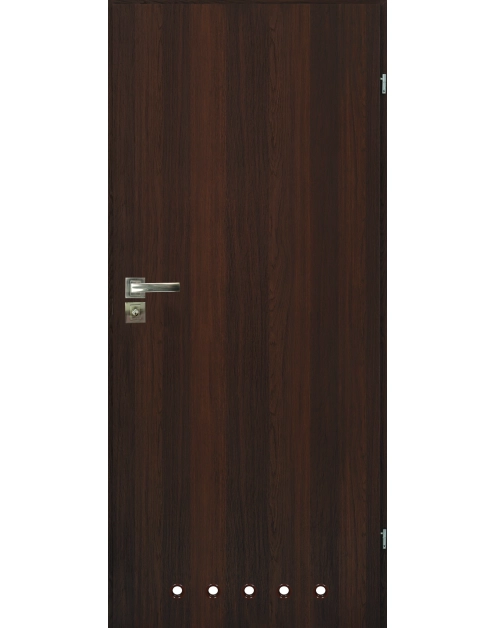 Zdjęcie: Drzwi wewnętrzne Classic 06 Orzech Rustykalny 90 cm prawe KR CENTER
