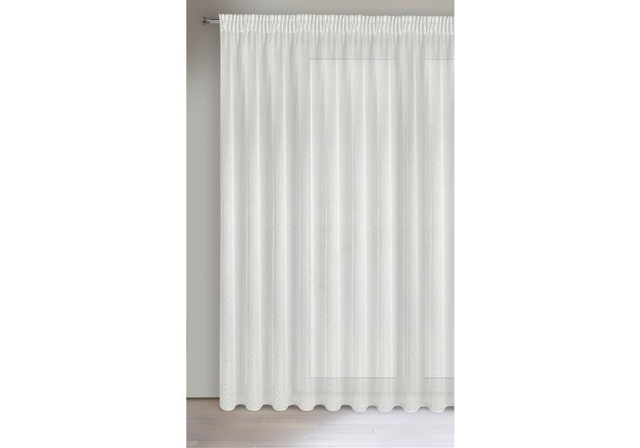 Zdjęcie: Firana gotowa Sibel na taśmie 300x250 cm biała EUROFIRANY