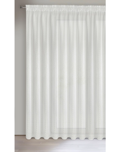 Zdjęcie: Firana gotowa Sibel na taśmie 300x250 cm biała EUROFIRANY