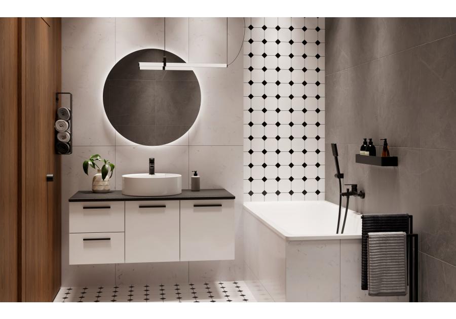 Zdjęcie: Bateria wannowa Bralos czarny INVENA