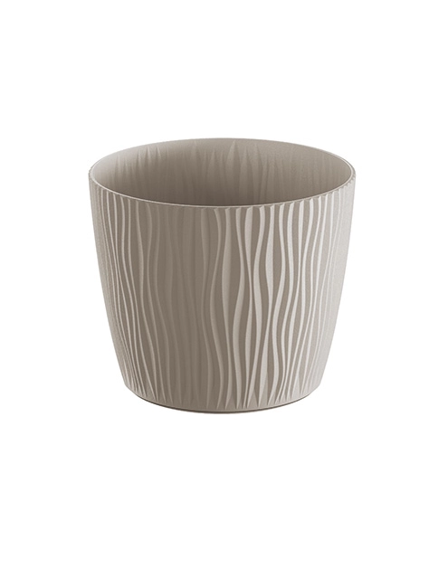 Zdjęcie: Doniczka Sandy mocca 17 cm PROSPERPLAST