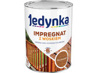 Zdjęcie: Impregnat do drewna z woskiem palisander 0,9 L JEDYNKA