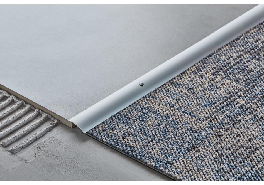 Zdjęcie: Profil progowy owalny  aluminium anoda 30 mm 0,9 m szampan CEZAR