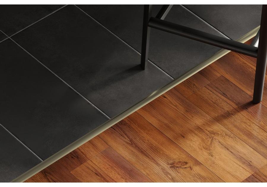 Zdjęcie: Profil progowy owalny  aluminium anoda 30 mm 0,9 m szampan CEZAR