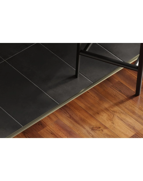 Zdjęcie: Profil progowy owalny  aluminium anoda 30 mm 0,9 m szampan CEZAR