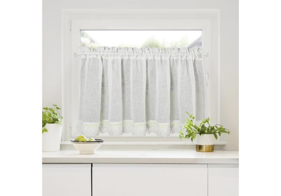 Zdjęcie: Firana gotowa Doris 150x60 cm kremowy EUROFIRANY