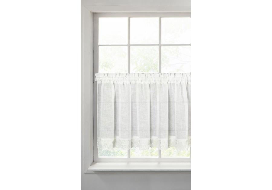 Zdjęcie: Firana gotowa Doris 150x60 cm kremowy EUROFIRANY