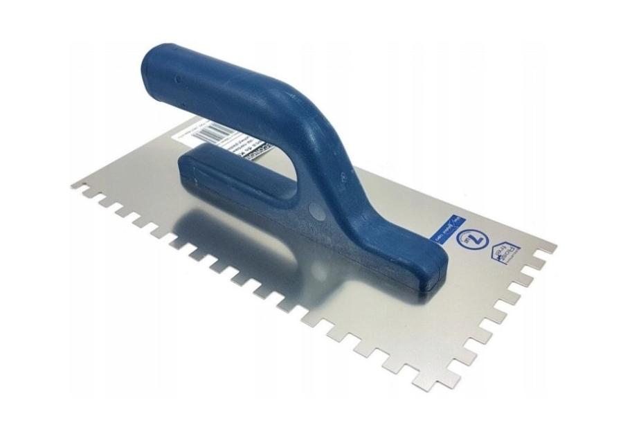 Zdjęcie: Paca do kleju Eco 27x13 cm z ząb 8 mm BLUE DOLPHIN
