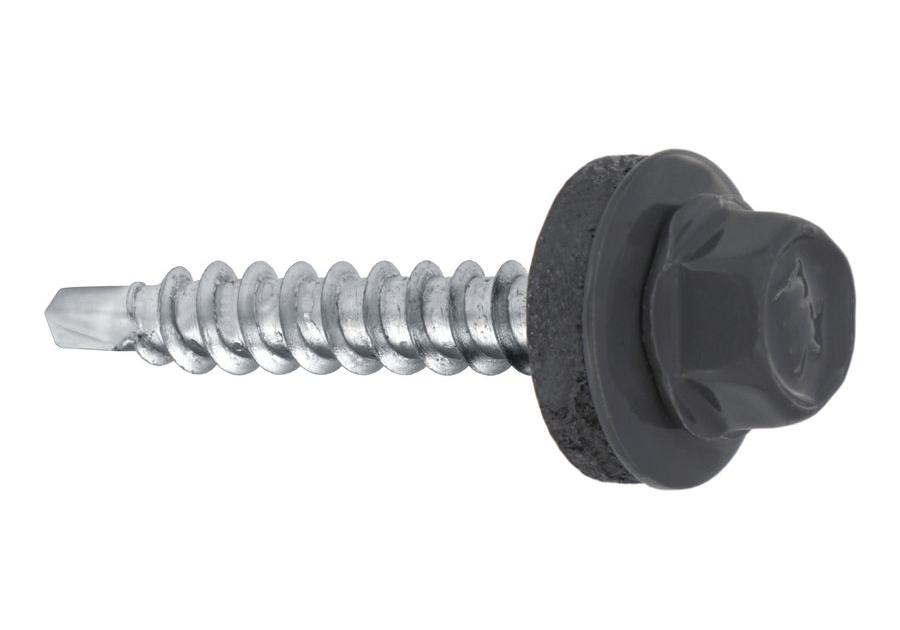 Zdjęcie: Wkręty do blachy farmery 4,8x55 mm czerwone WKRĘT-MET