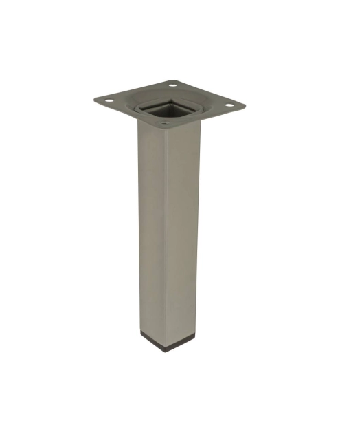 Zdjęcie: Noga meblowa kwadratowa 15 cm szara METRO