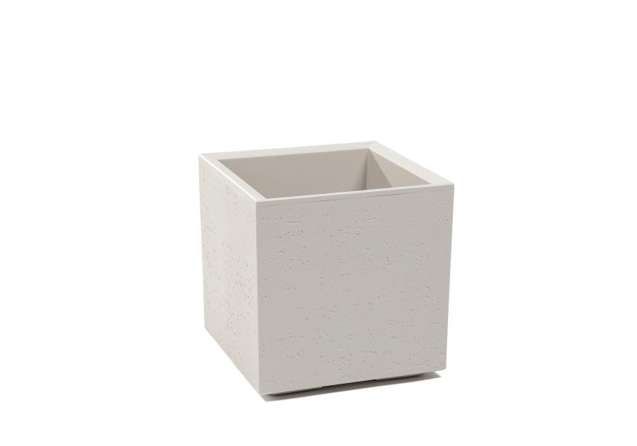 Zdjęcie: Kwietnik Karo 300x300x300 mm beton recycled, beżowy LAMELA