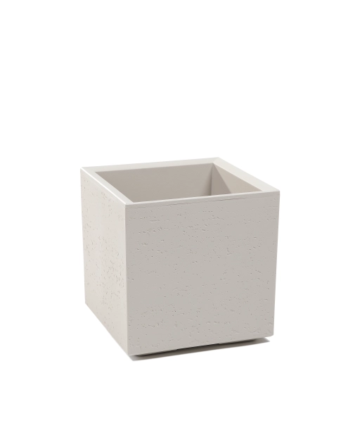 Zdjęcie: Kwietnik Karo 300x300x300 mm beton recycled, beżowy LAMELA