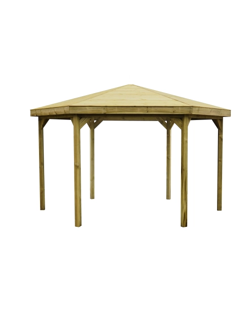 Zdjęcie: Altana ogrodowa Hexagon 431x373x274 cm SOBEX