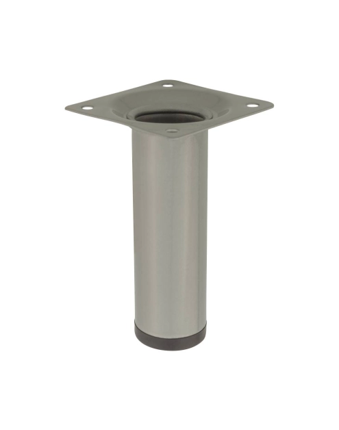 Zdjęcie: Noga meblowa okrągła 10 cm szara METRO