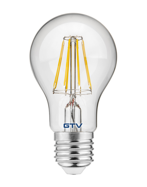 Zdjęcie: Żarówka LED Filament 8 W E 27 ciepły biały GTV