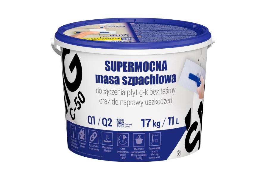 Zdjęcie: Masa szpachlowa supermocna C-50 - 17 kg ŚMIG