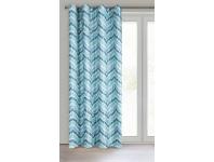 Zdjęcie: Zasłona gotowa Ann 140x250 cm niebieski EUROFIRANY