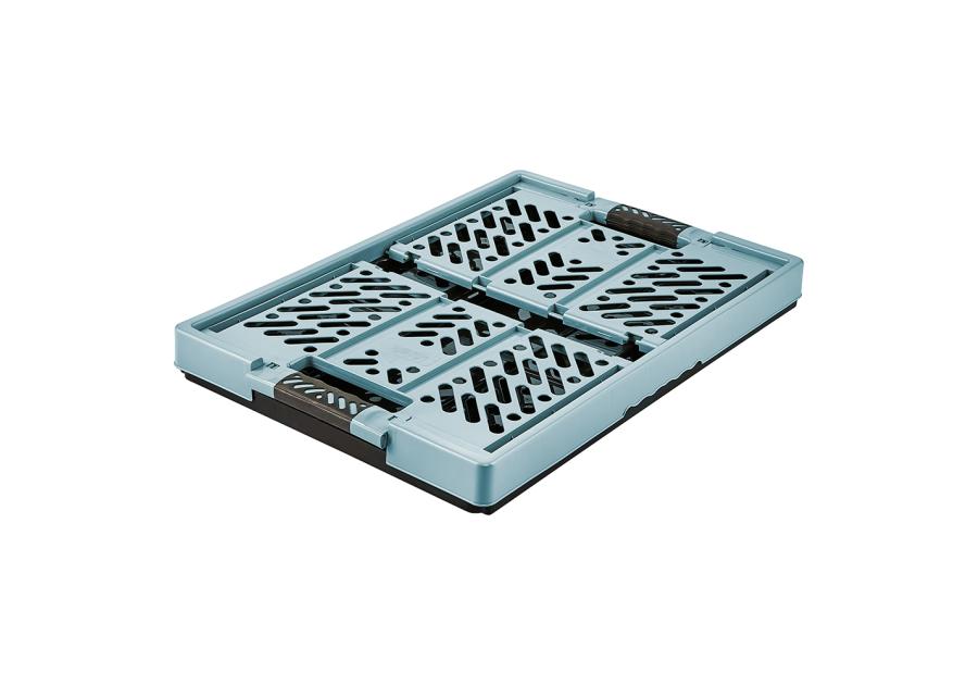 Zdjęcie: Kosz Ben składany z miękkimi uchwytami 45 L nordic blue KEEEPER