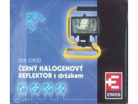 Naświetlacz przenośny halogenowy 150W czarny EMOS