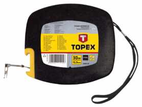 Taśma miernicza stalowa 30 m x 12,5 mm TOPEX
