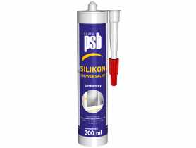 Silikon uniwersalny bezbarwny 300 ml PSB