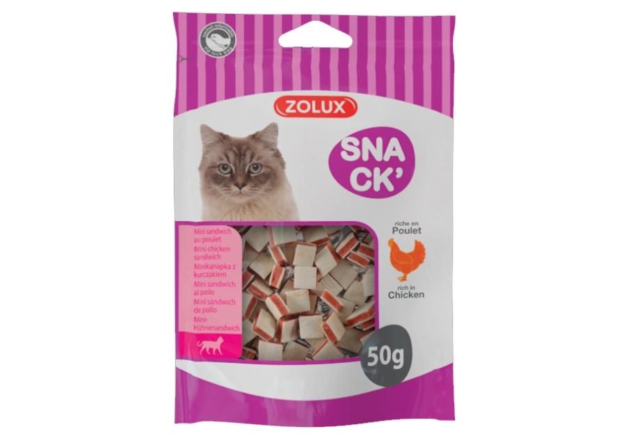 Zdjęcie: Przysmak dla kota mini kanapka z kurczakiem 50 g ZOLUX