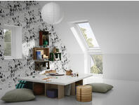 Zdjęcie: Okno kolankowe VIU 0070 drewniano-poliuretanowe stałe, 94x115 cm VELUX