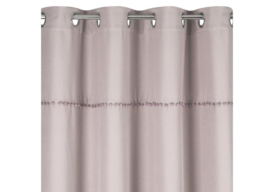 Zdjęcie: Zasłona gotowa Azra 140x250 cm różowy EUROFIRANY