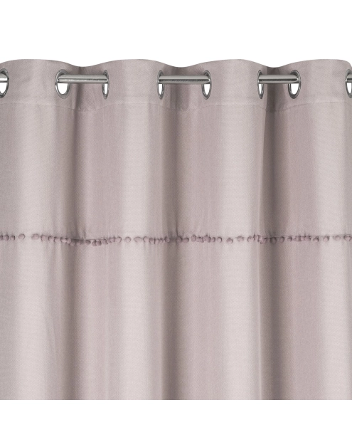 Zdjęcie: Zasłona gotowa Azra 140x250 cm różowy EUROFIRANY