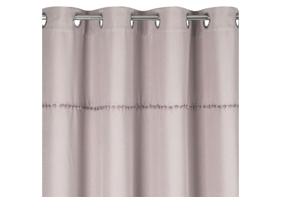 Zdjęcie: Zasłona gotowa Azra 140x250 cm różowy EUROFIRANY