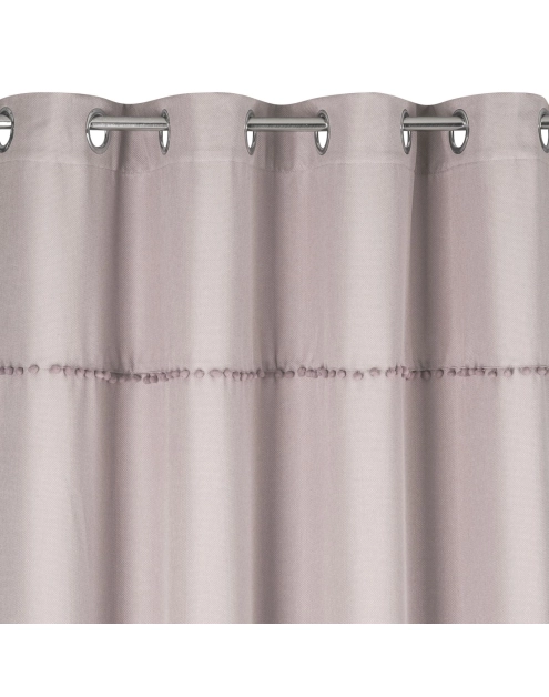 Zdjęcie: Zasłona gotowa Azra 140x250 cm różowy EUROFIRANY