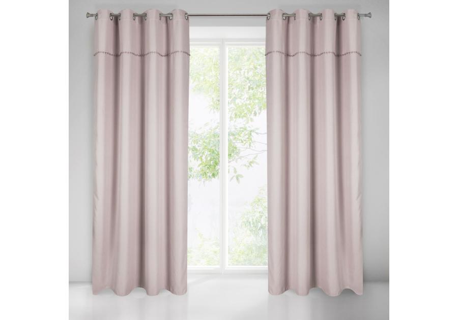 Zdjęcie: Zasłona gotowa Azra 140x250 cm różowy EUROFIRANY