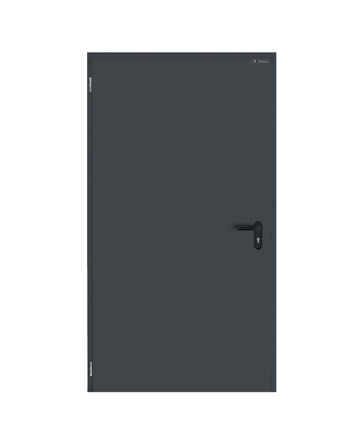 Zdjęcie: Drzwi Zewnętrzne Technical 40 kolor RAL 7016, 960x2045 grubość 40 mm lewe na zewnątrz WIŚNIOWSKI