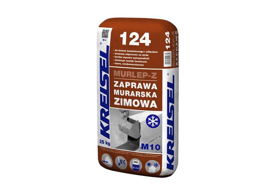 Zdjęcie: Zaprawa murarska zimowa Murlep-Z 124 25 kg KREISEL