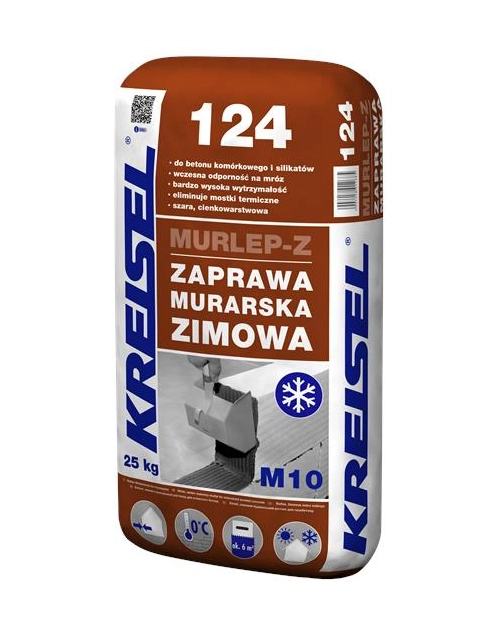 Zdjęcie: Zaprawa murarska zimowa Murlep-Z 124 25 kg KREISEL