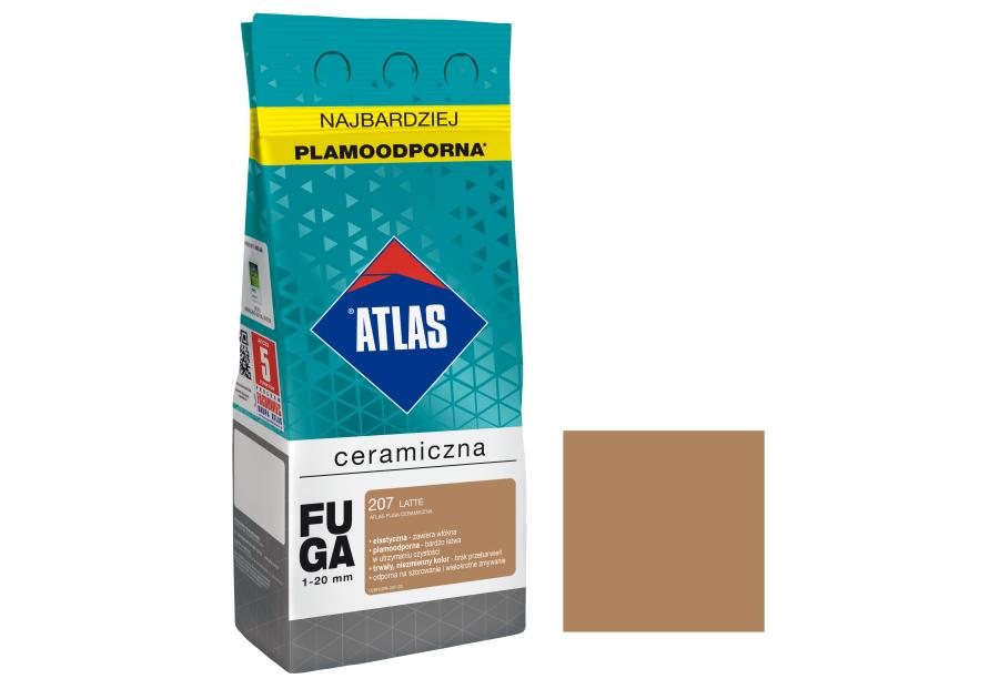 Fuga ceramiczna 207 latte, alubag, 2 kg ATLAS