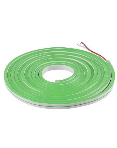 Zdjęcie: Pasek LED Neon silikon 12V 27 W 5 m zielony POLUX
