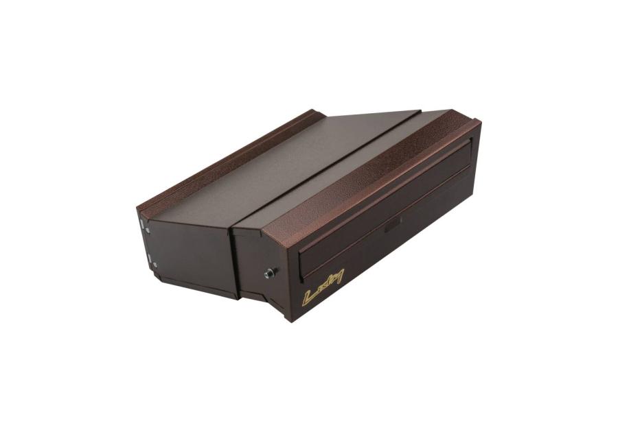 Zdjęcie: Skrzynka na listy SM do wmurowania 2-stronna antyk miedź METRO