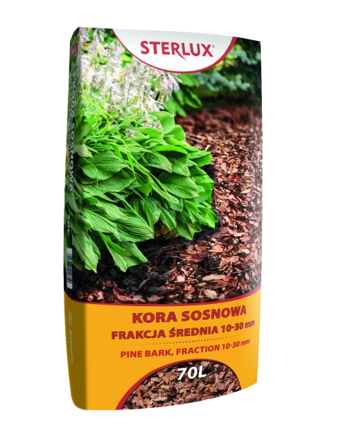 Zdjęcie: Kora sosnowa frakcja średnia 10-30 mm 70 L STERLUX
