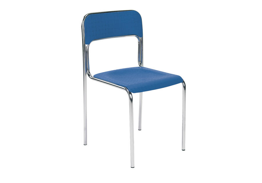 Zdjęcie: Krzesło Cortina niebieskie chrome K-31 NOWY STYL