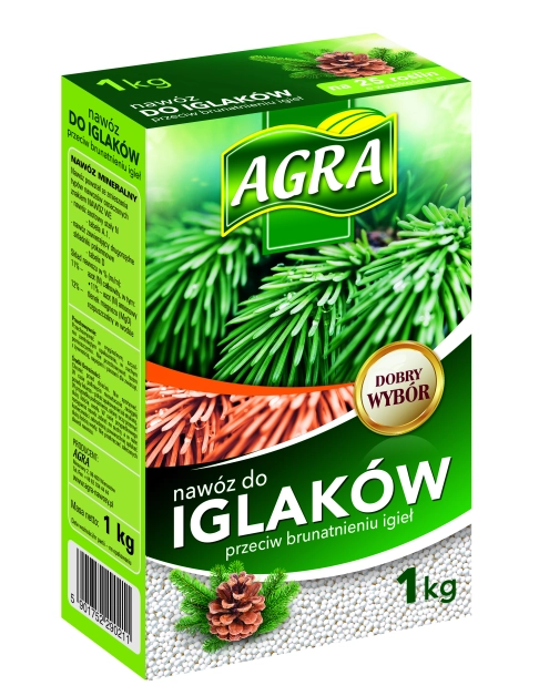 Zdjęcie: Granulat do iglaków PBI Agra 1 kg AGRECOL