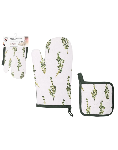 Zdjęcie: Rękawica kuchenna z podkładką Nicole Collection 52397 RAVI