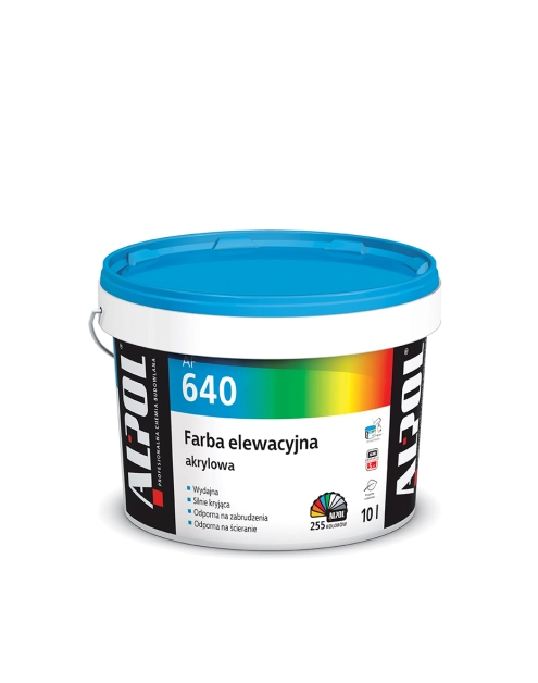 Zdjęcie: Farba elewacyjna akrylowa baza B7 10 L AF640 ALPOL