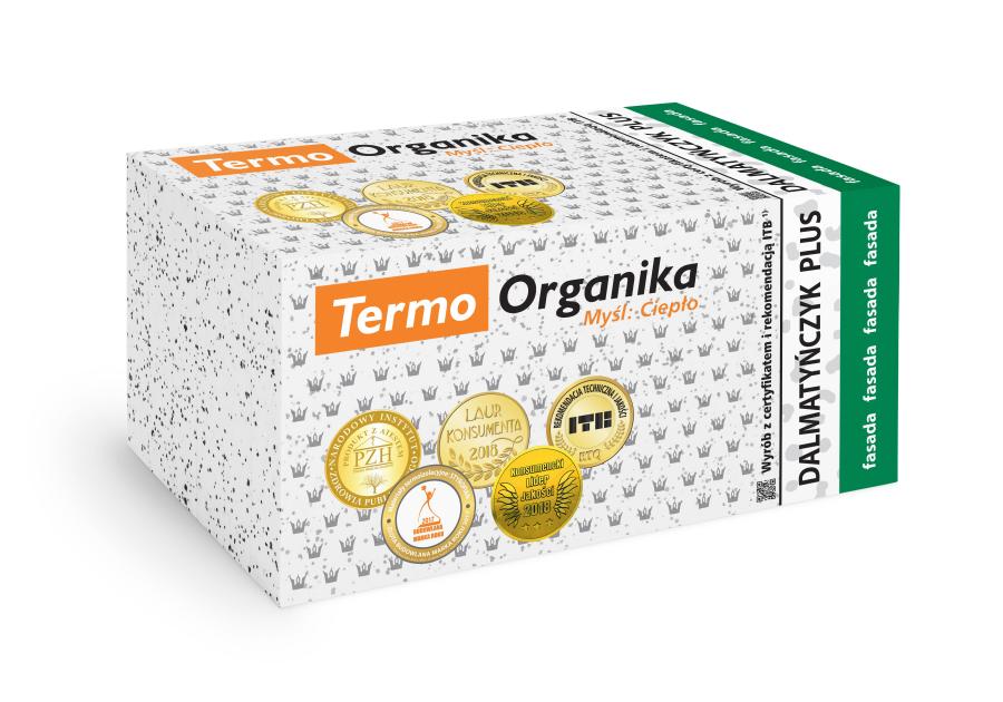 Zdjęcie: Styropian Dalmatyńczyk Plus fasada 12 cm 1000x500x120 mm TERMO ORGANIKA