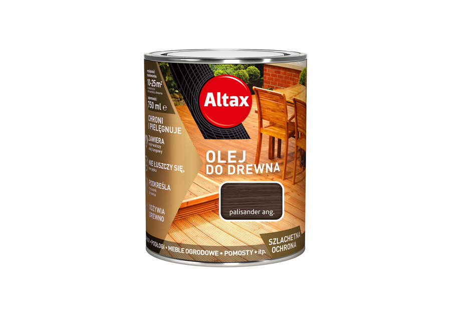 Zdjęcie: Olej do drewna 0,75 L palisander angielski ALTAX