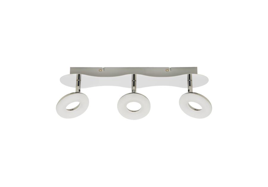Zdjęcie: Oprawa ścienno-sufitowa SMD LED Donat Led 3L WW kolor chrom 3 x 5 W STRUHM