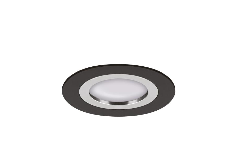 Zdjęcie: Sufitowa oprawa punktowa Pluto C kolor czarny/chrom 35 W GU10 STRUHM