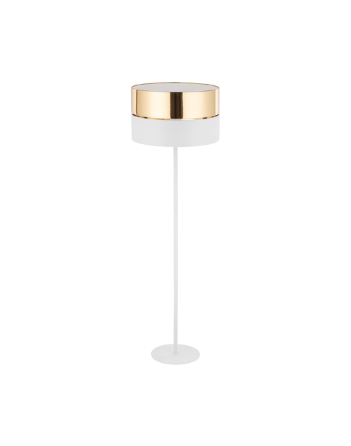 Zdjęcie: Lampa podłogowa Hilton white/gold 5074 TK LIGHTING