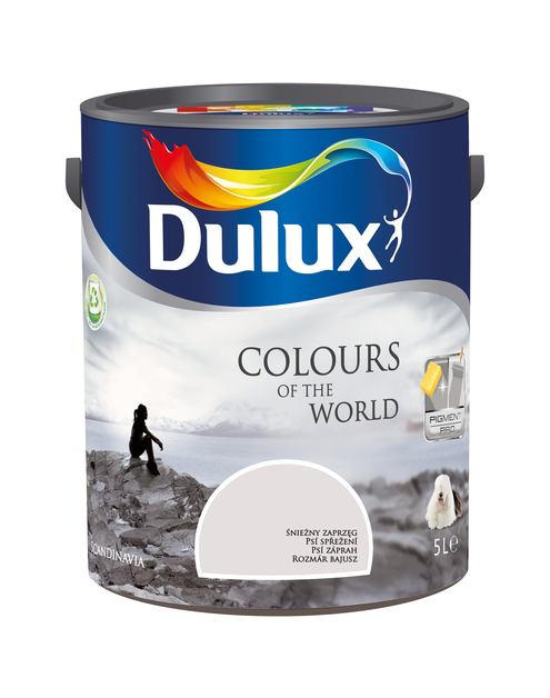 Zdjęcie: Farba do wnętrz Kolory Świata 5 L śnieżny zaprzęg DULUX
